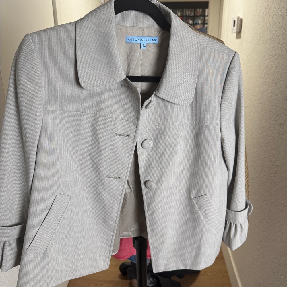 ANTONIO MELANI Gray Women's Jacket